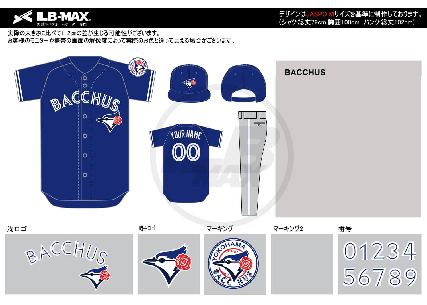 野球ユニフォームデザイン