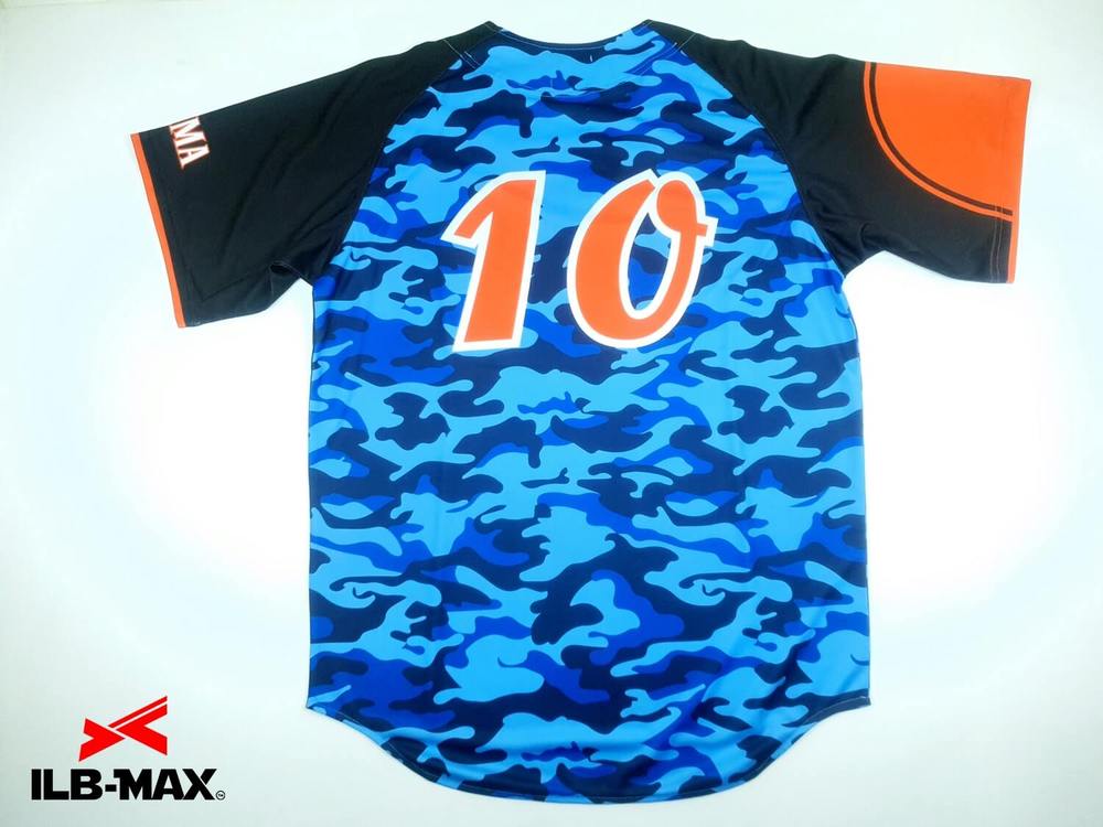 野球 ユニフォーム迷彩
