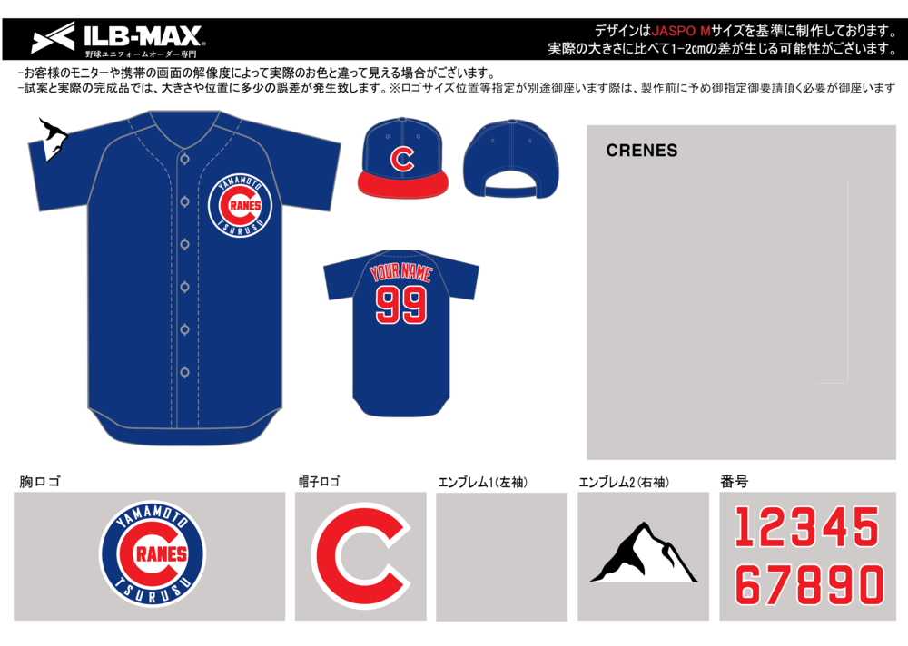 野球 ユニフォーム デザイン