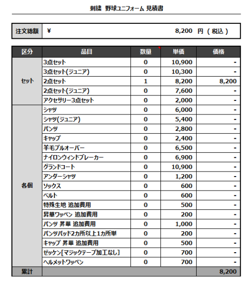 230331_HOKKAIDO BLUEJAYS_追加見積書