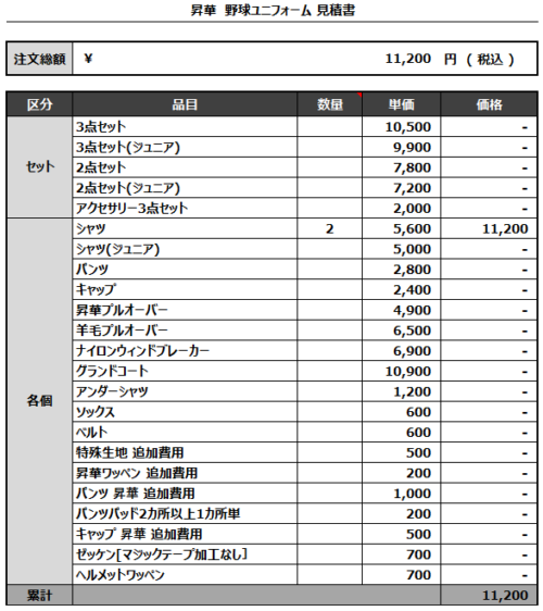 230302_OSAKA ALWAYS_追加見積書