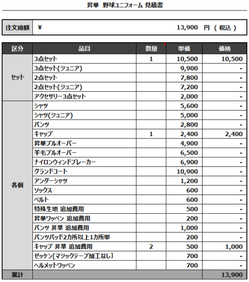 230314_UNICORN_追加見積書