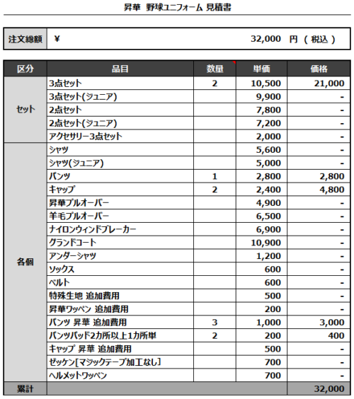 230419_Cross Line_追加見積書