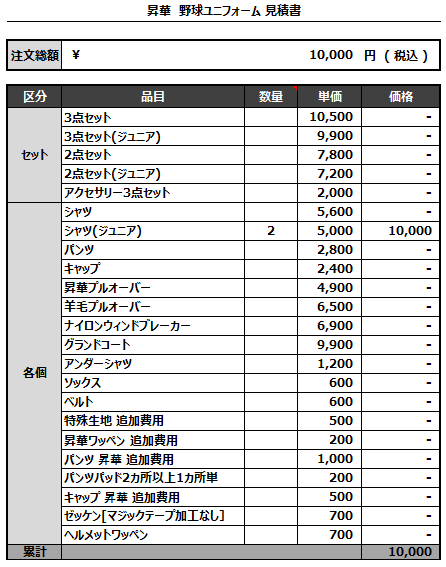 230417_NISHI BOYS_追加見積書