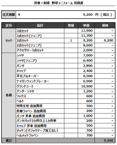230420_OSAKA CHAMPIONS_追加見積書