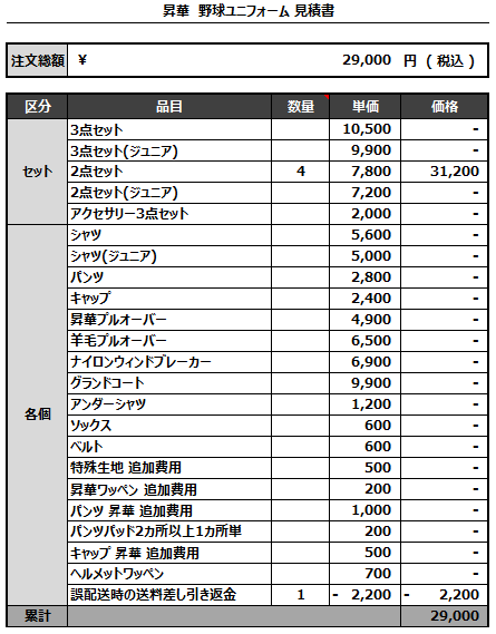 230417_STARHEATS 5th_追加見積書