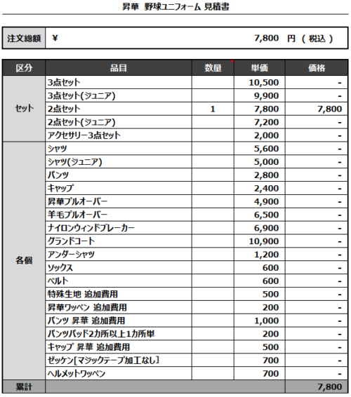230410_YOSHIMURA YAKYUJYUKU_追加見積書