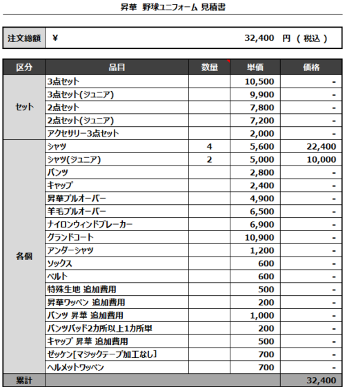 230518_AICHI SAKURA_見積書