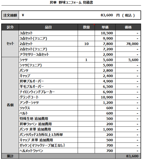 230508_Babbino_追加見積書