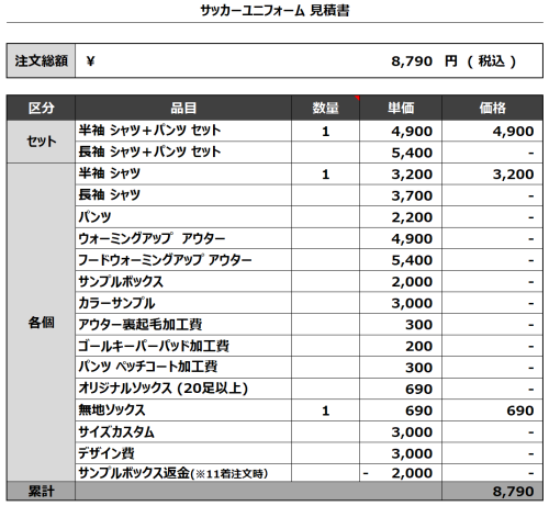240418_ISHIKAWA-O50_1st/2ndサッカー追加見積書