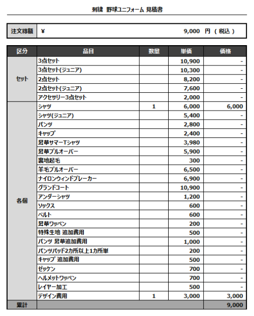 240909_WATANABE KANREKI 2nd_見積書
