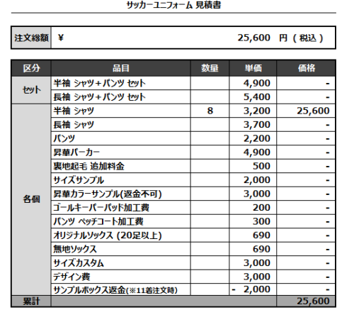 240726_kushimotokoza_サッカー見積書