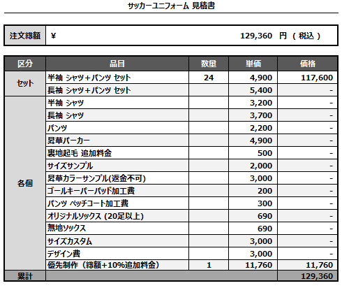 241025_CHIBA Liberdade_FP_GK_サッカー見積書
