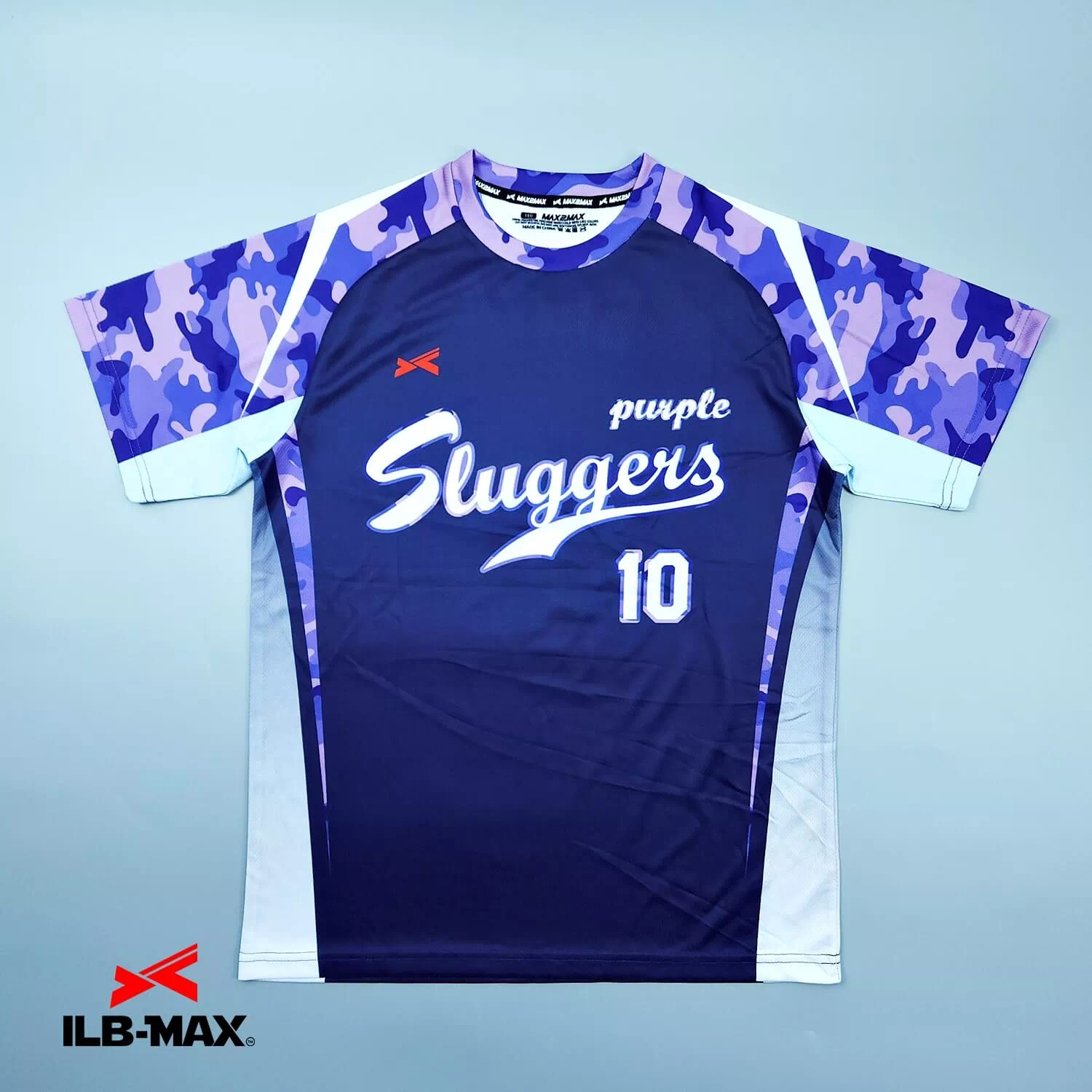 2412_purple sluggers 野球 ユニフォーム