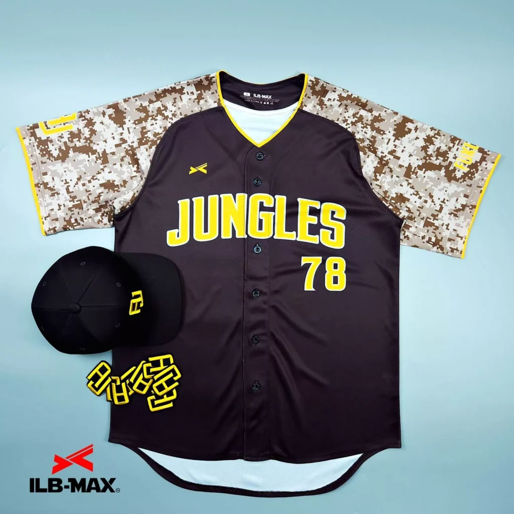 2501_AROUDA JUNGLES 野球 ユニフォーム