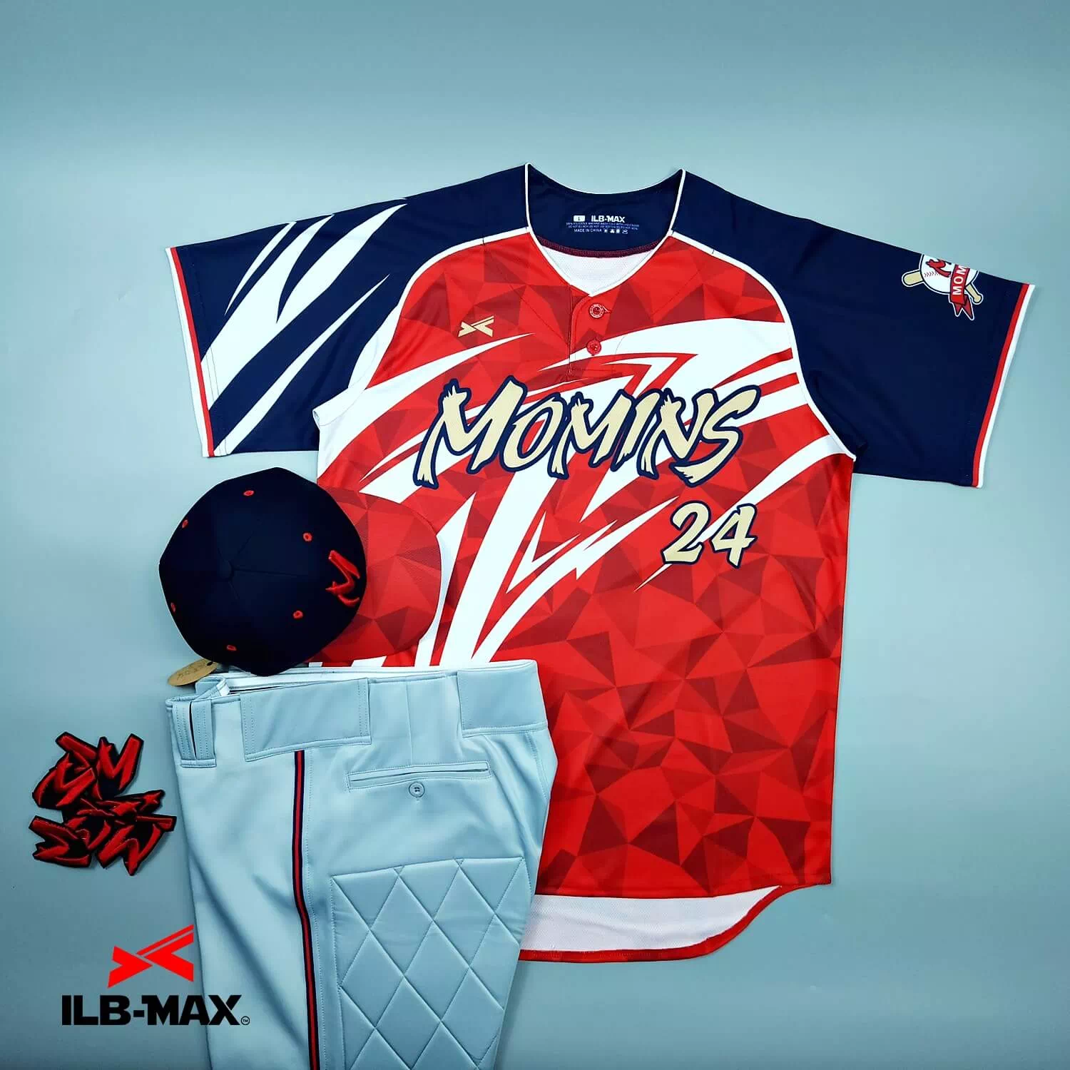 2501_MOMINS 野球 ユニフォーム