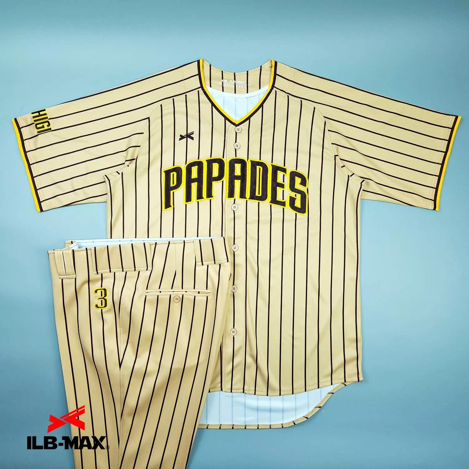 2501_TOCHIGI PAPADES 野球 ユニフォーム