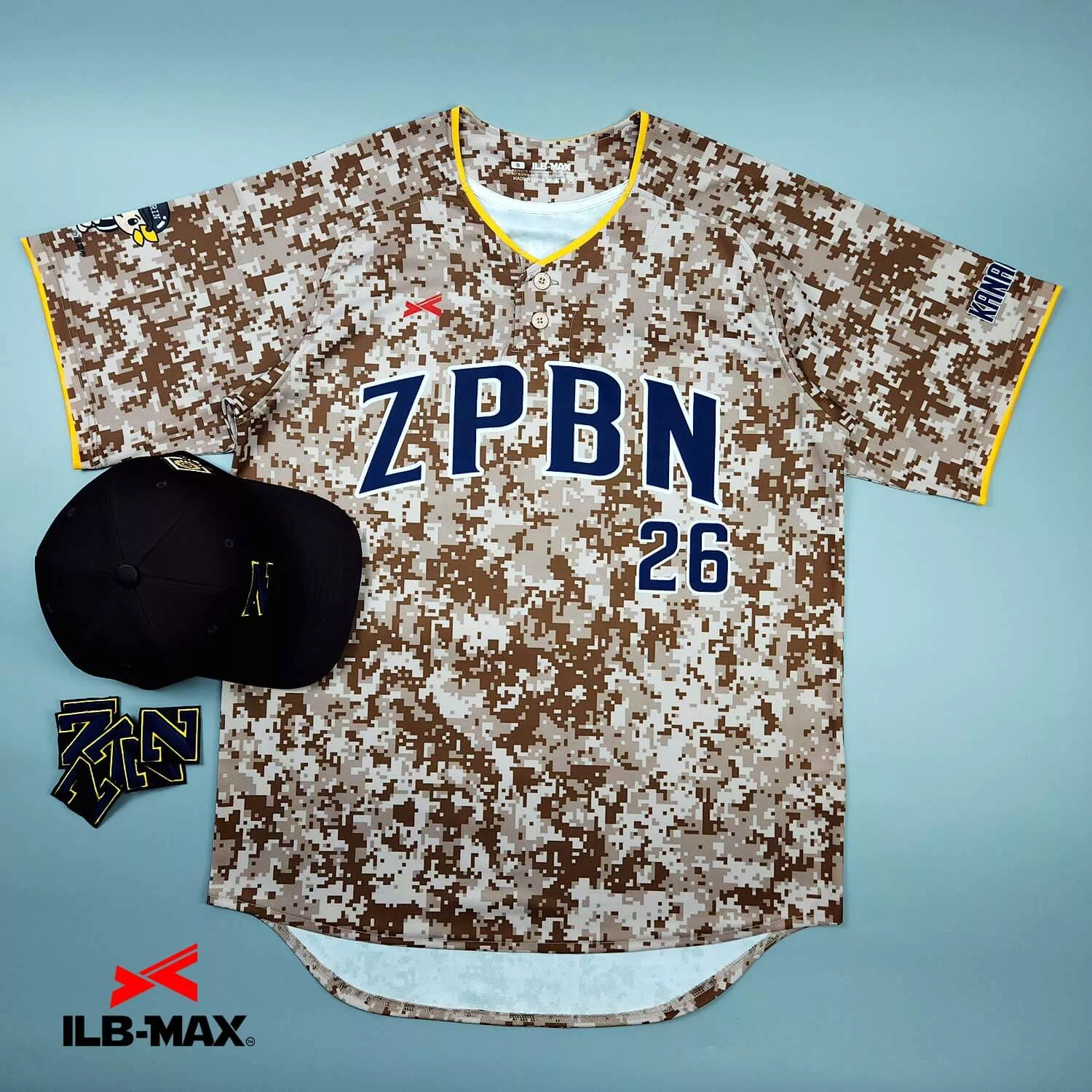 2501_ZPBN 野球 ユニフォーム