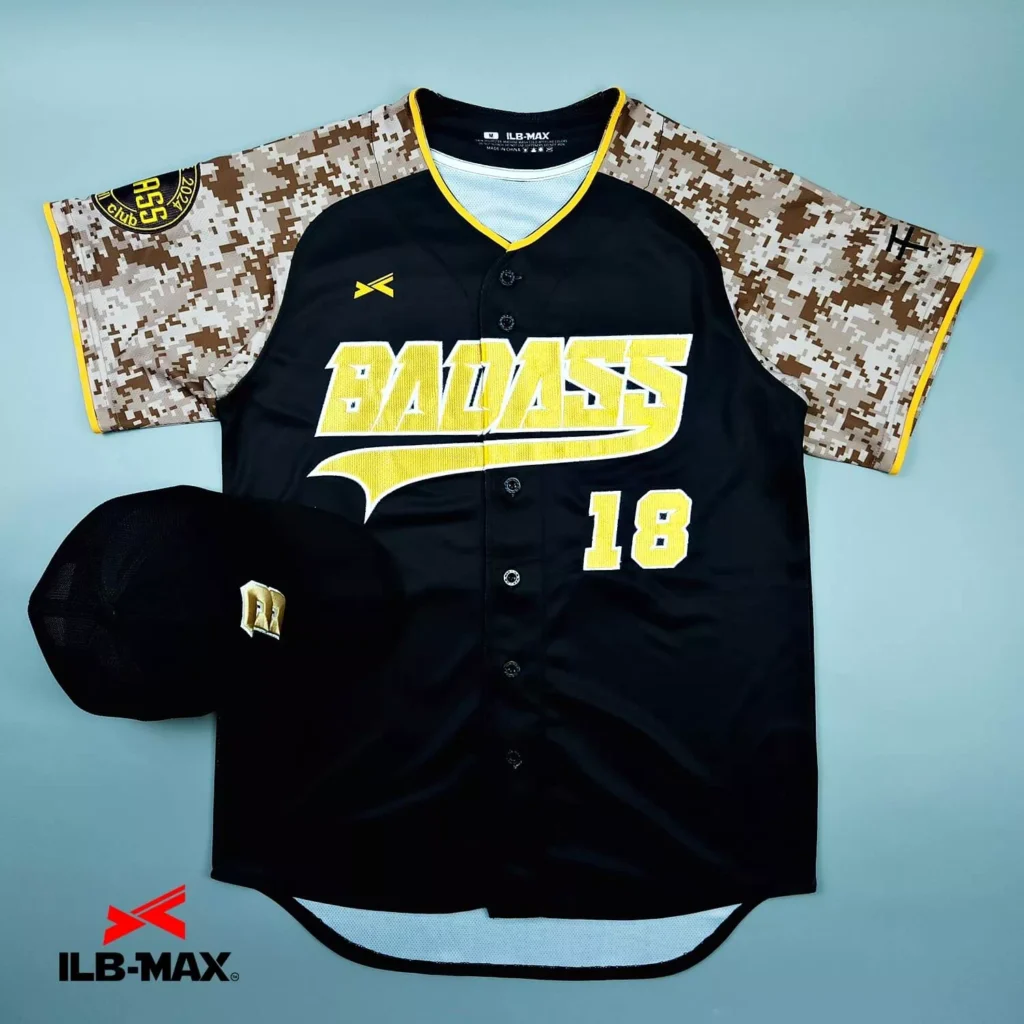2502_CHIBA BADASS 野球 ユニフォーム
