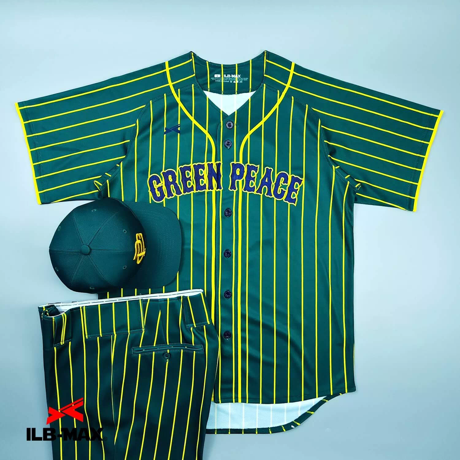2502_IBARAKI Green peace 野球 ユニフォーム