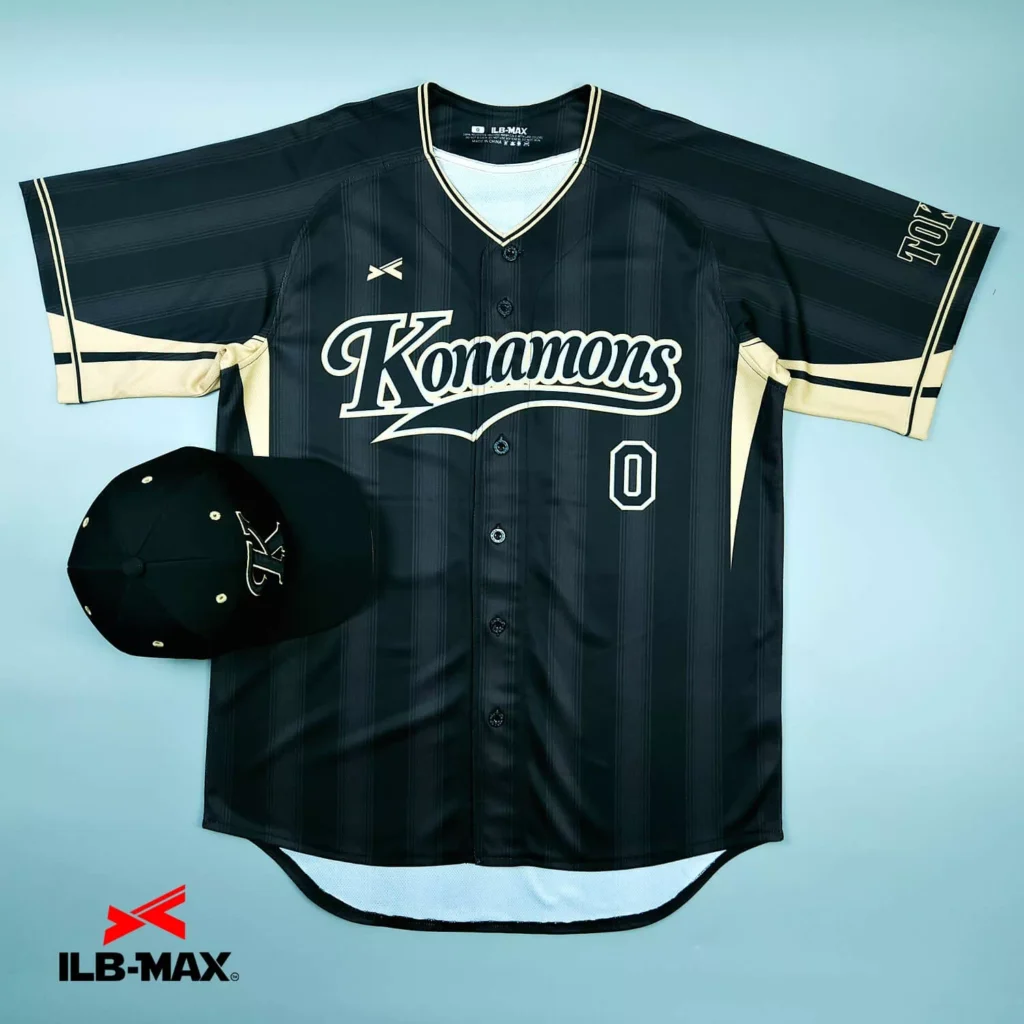 2502_Konamons 野球 ユニフォーム
