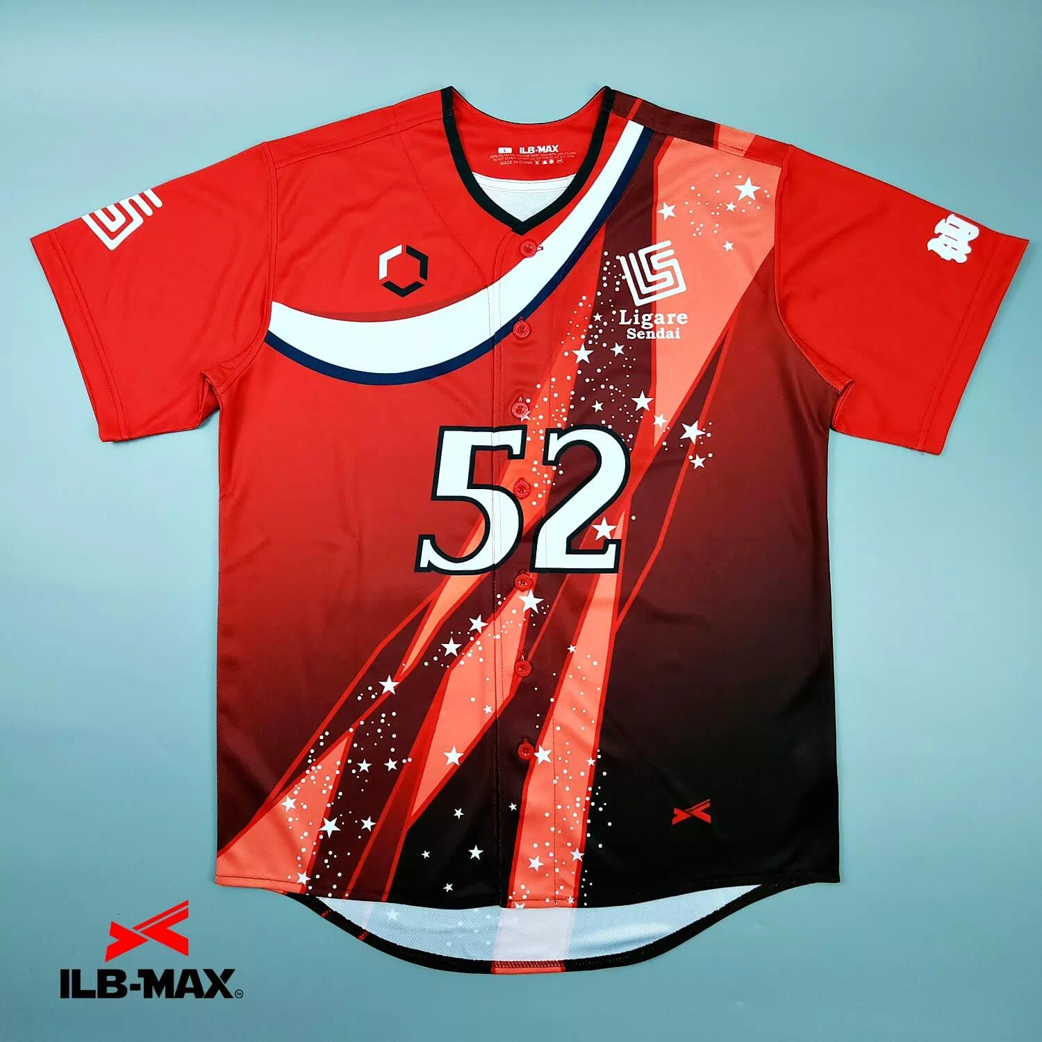 2502_Ligare Sendai 1st 野球 ユニフォーム