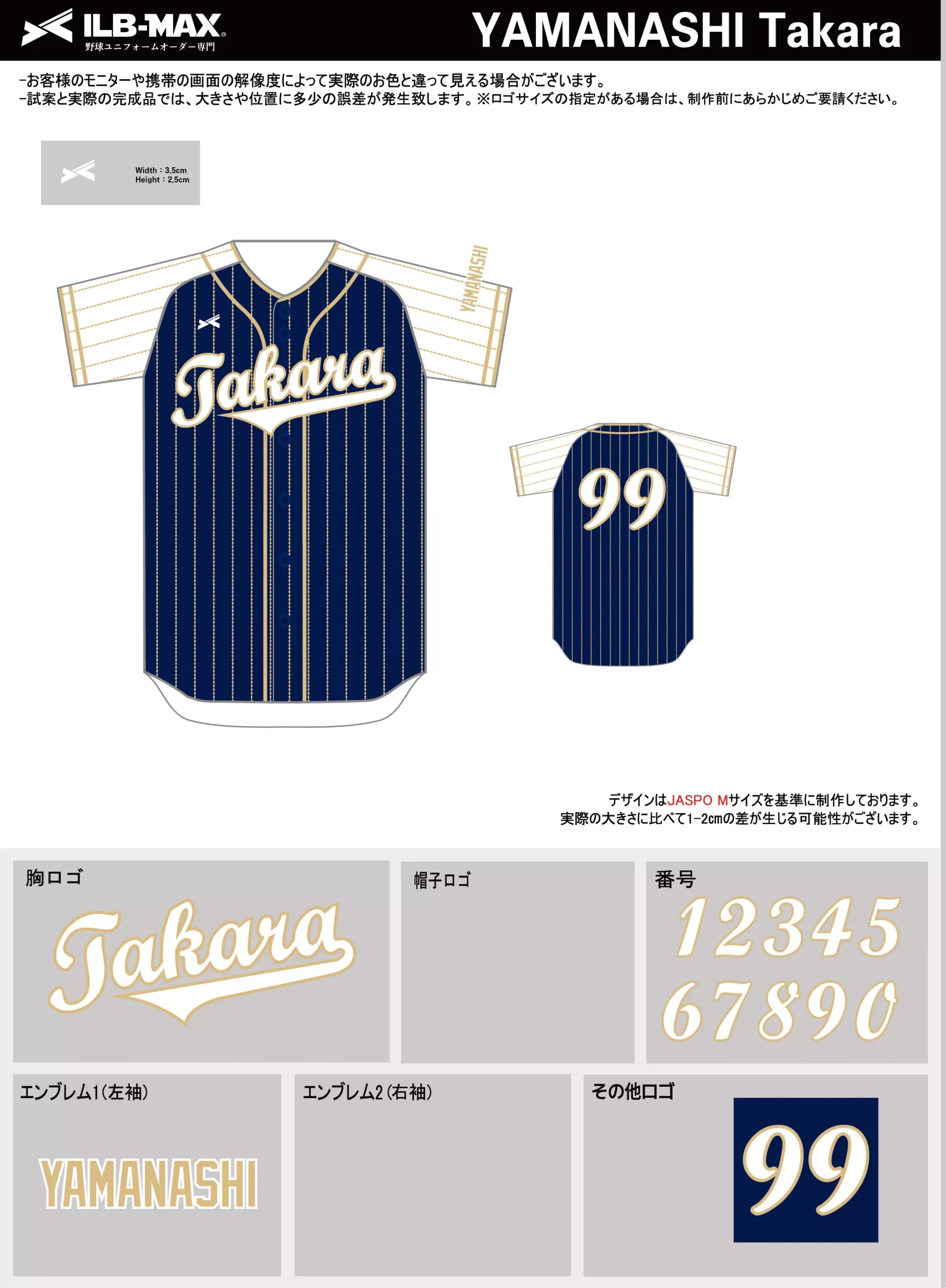 野球 ユニフォーム デザイン_YAMANASHI Takara.webp