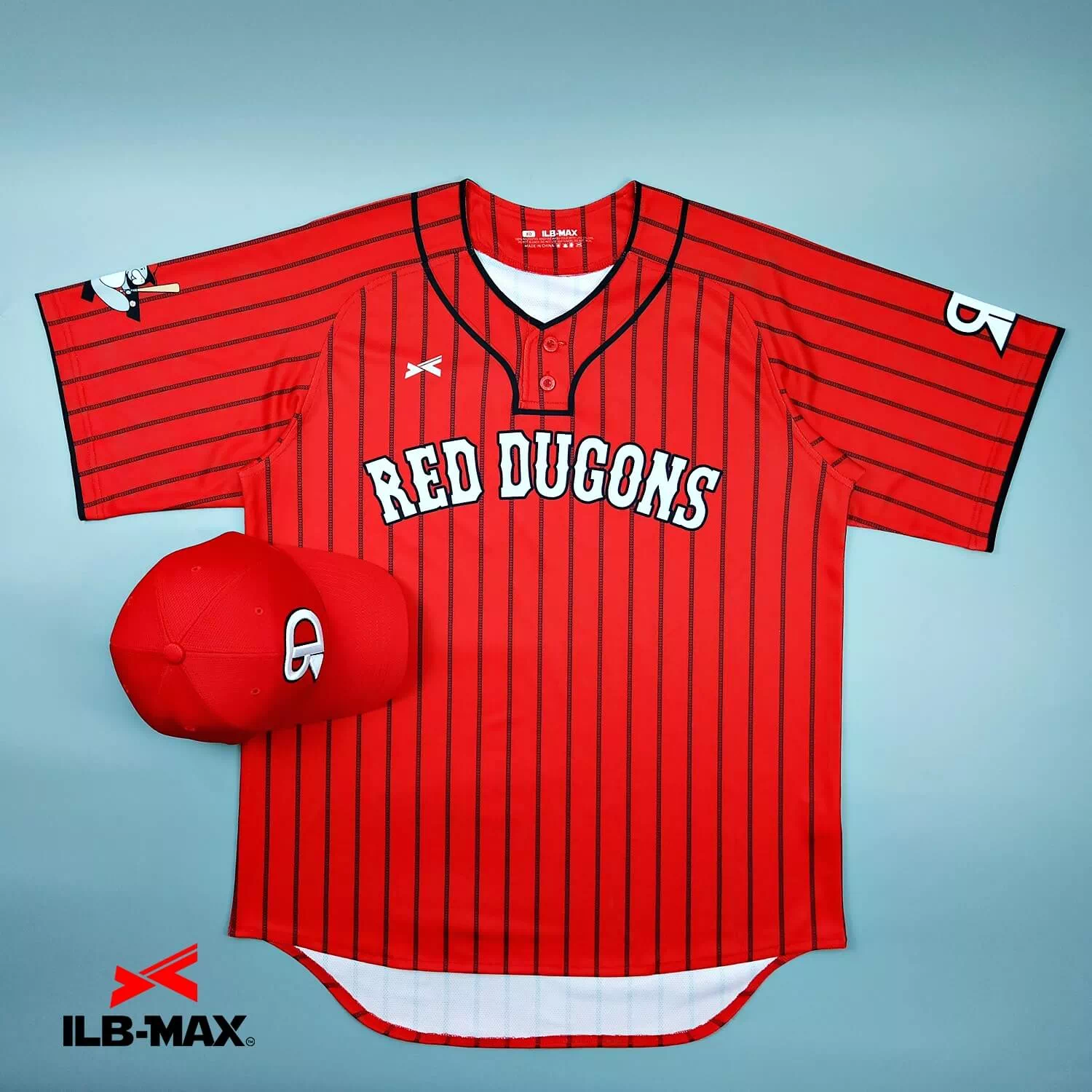 2503_RED DUGONS 野球 ユニフォーム