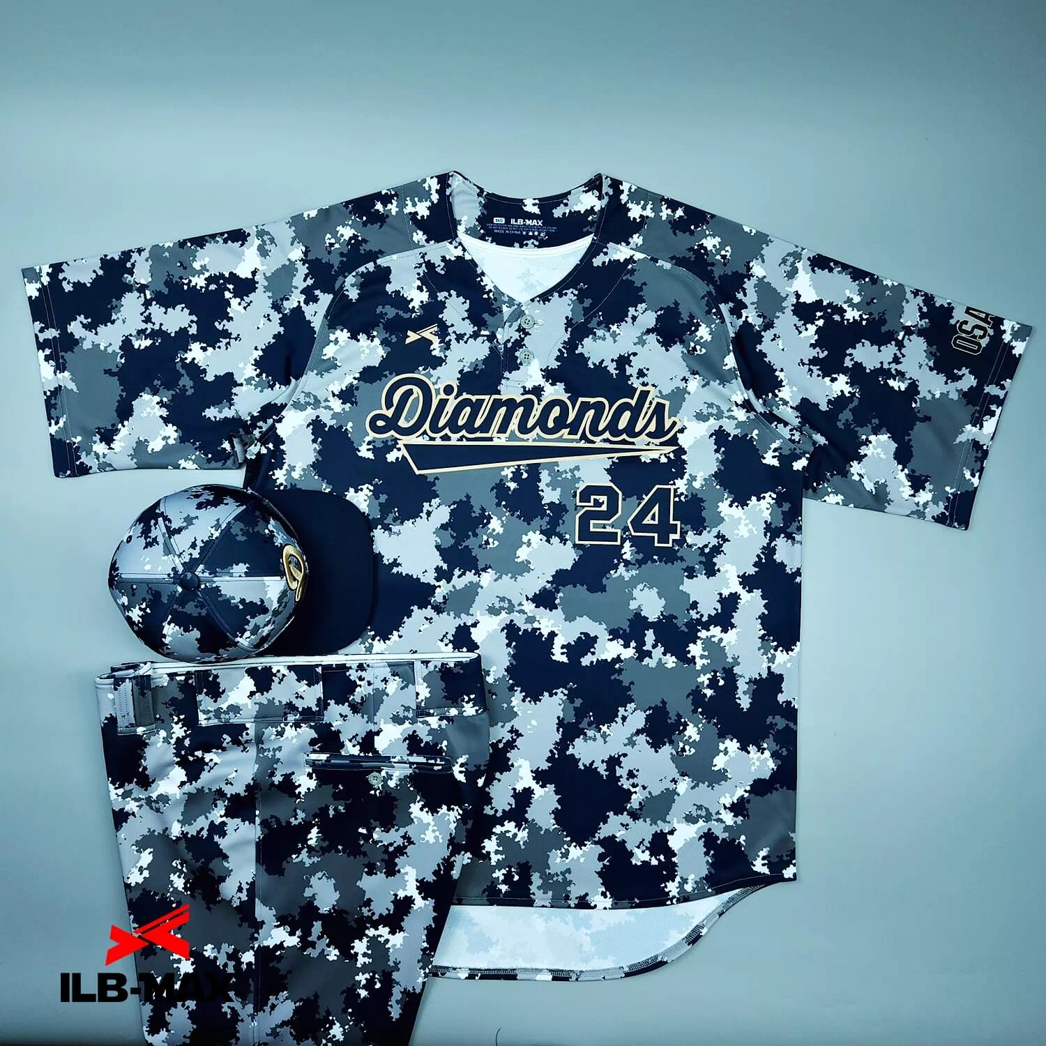 2504_OSAKA DIAMONDS 野球 ユニフォーム