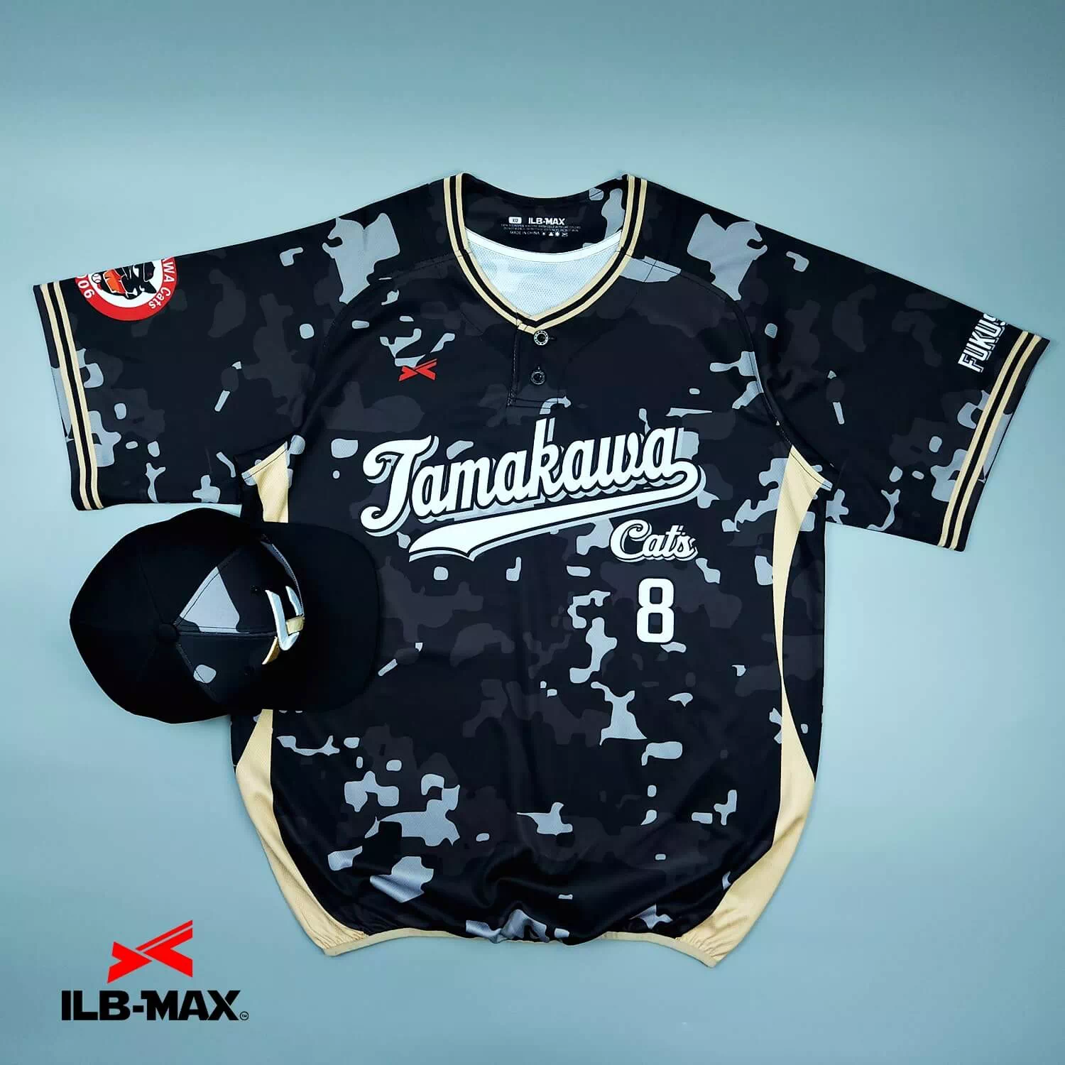 2504_TAMAKAWA Cats 野球 ユニフォーム