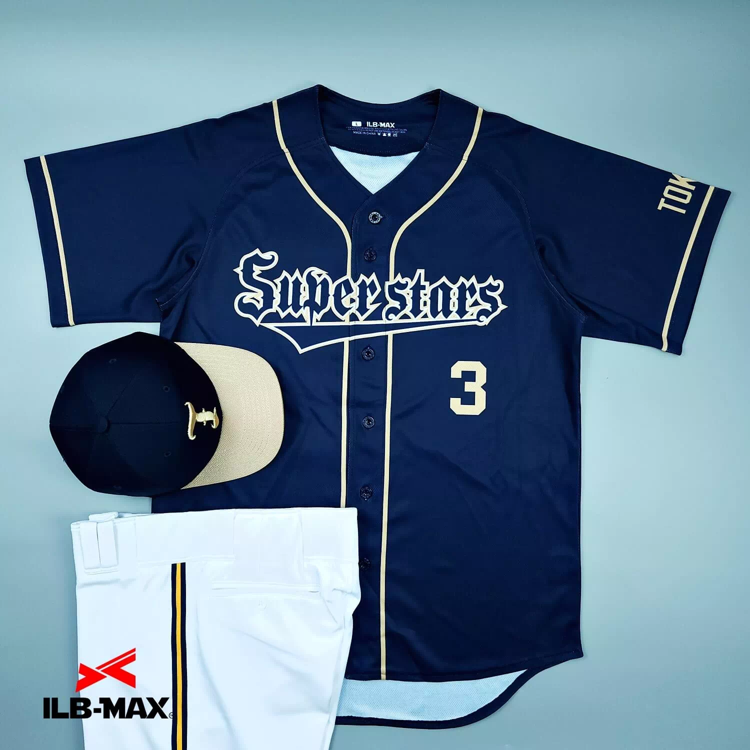 2504_TSUKISHIMA Super stars 野球 ユニフォーム