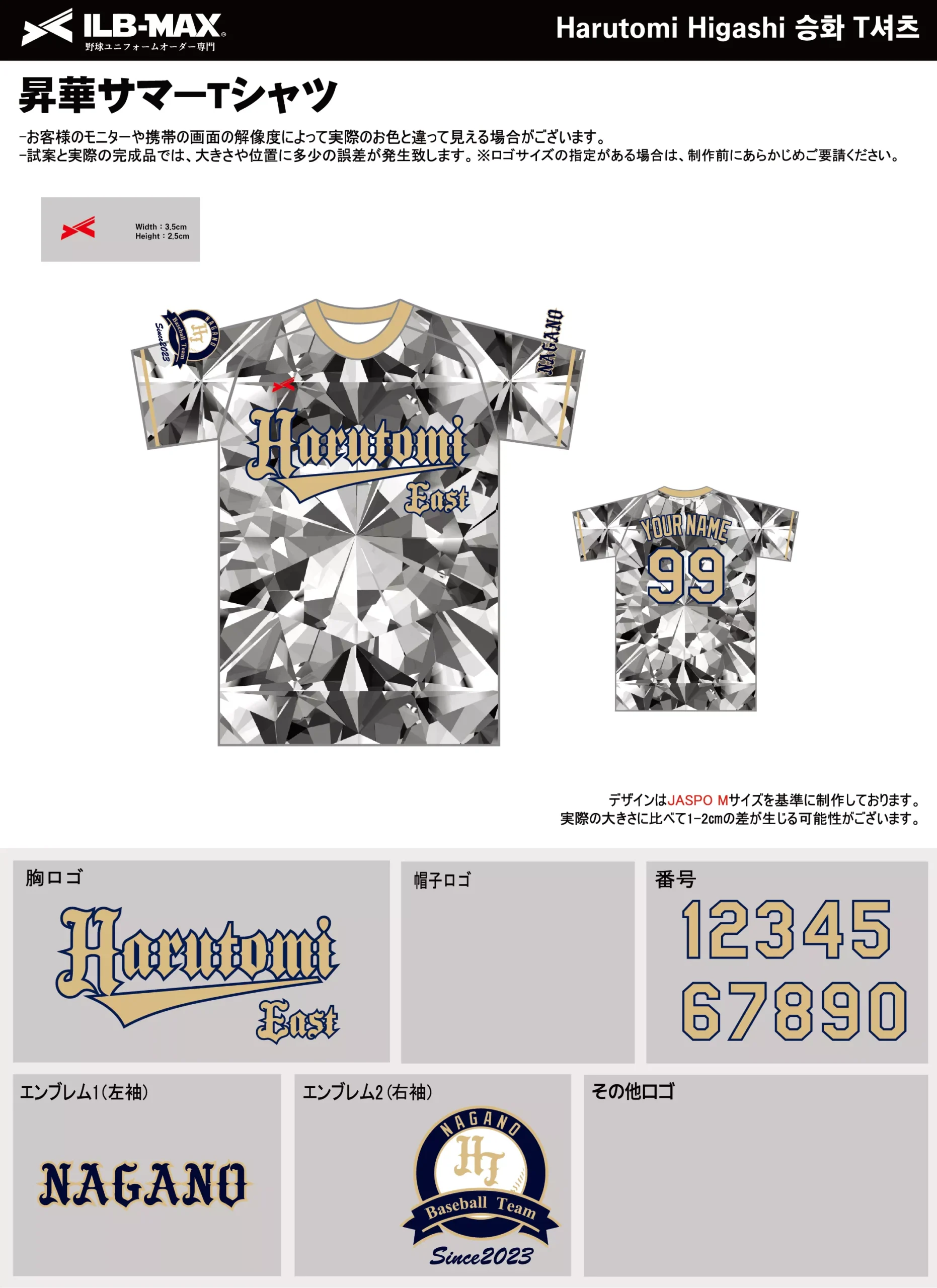 野球 ユニフォーム デザイン_Harutomi Higashi_ST.webp