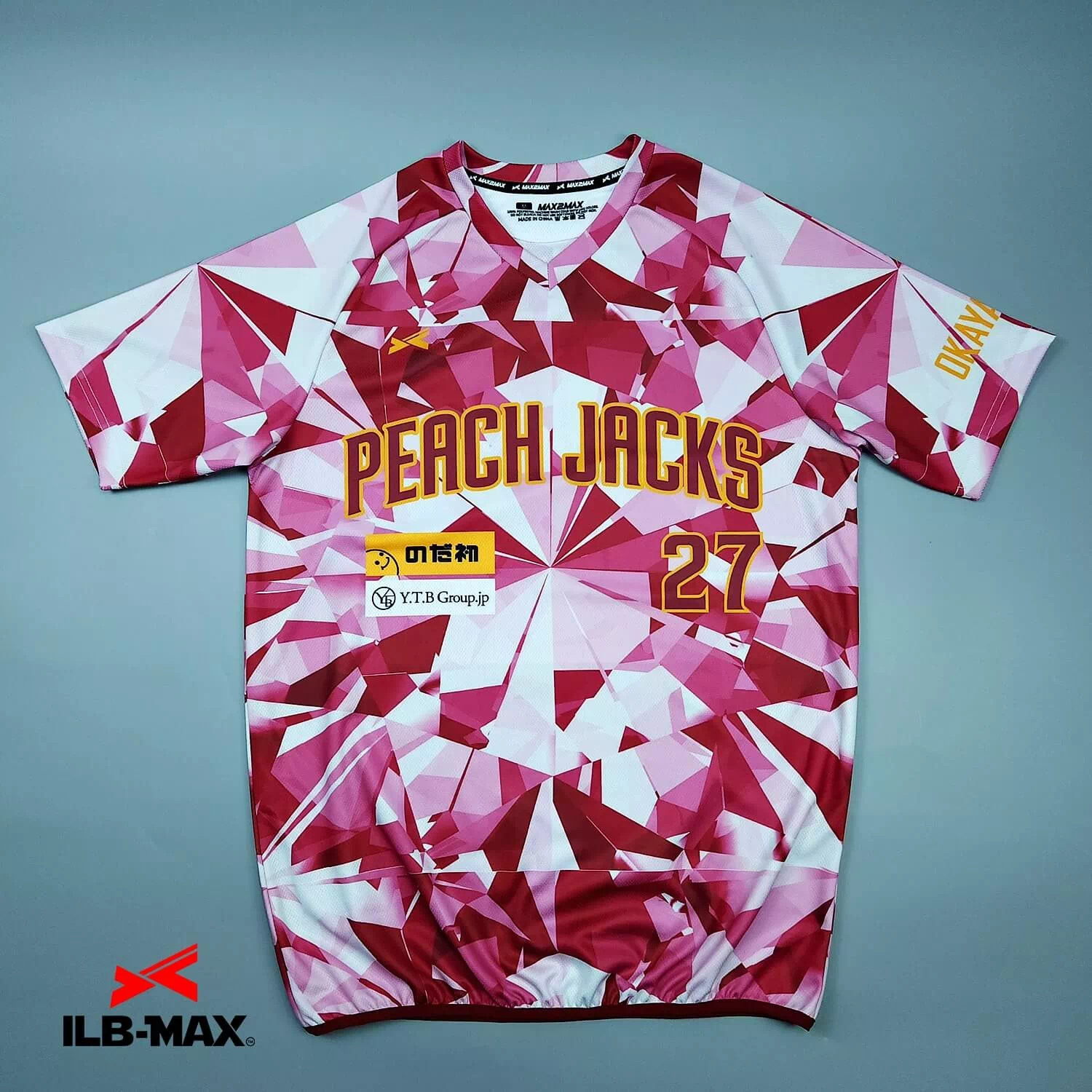 2505_PEACH JACKS 野球 ユニフォーム
