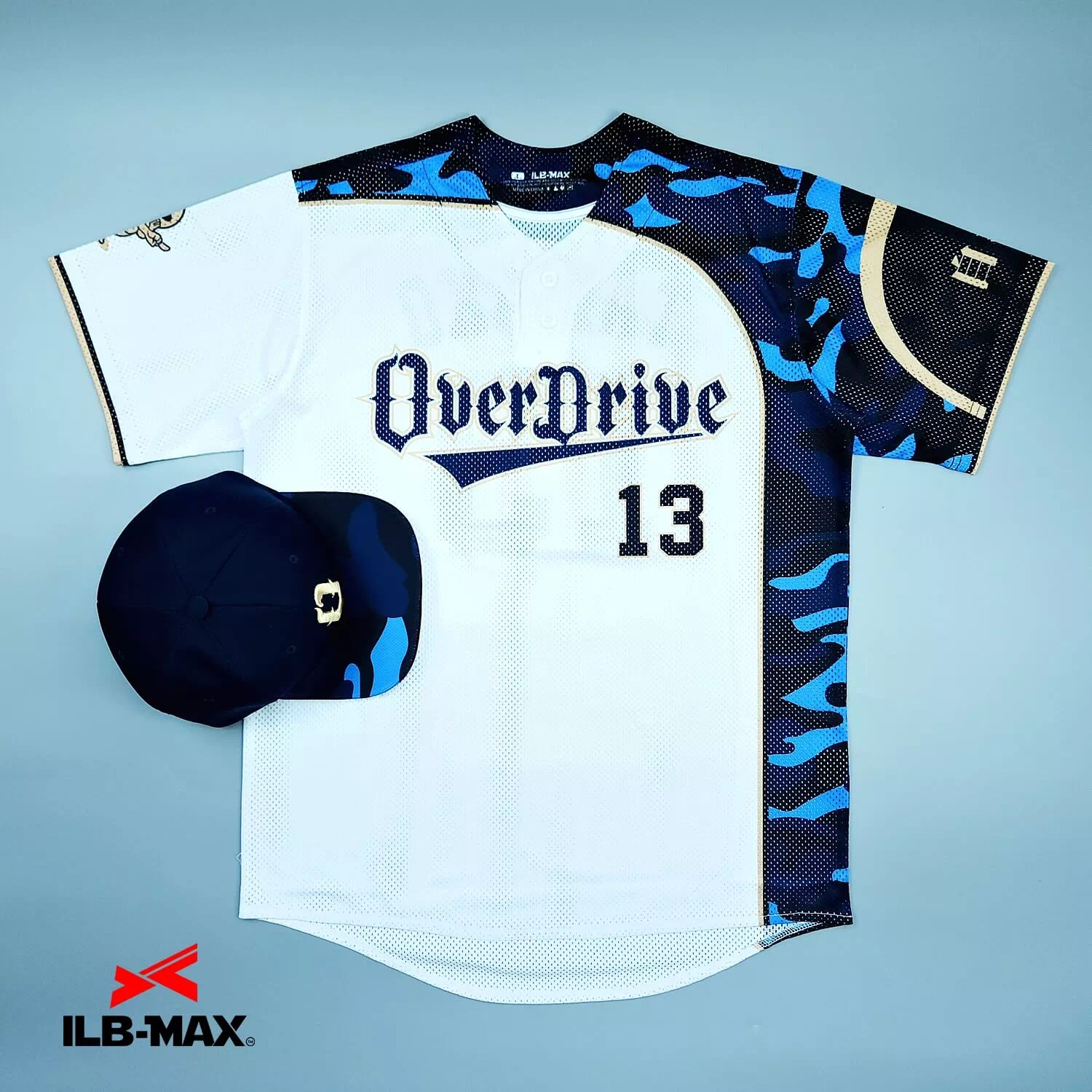 2507_Over Drive_1st 野球 ユニフォーム