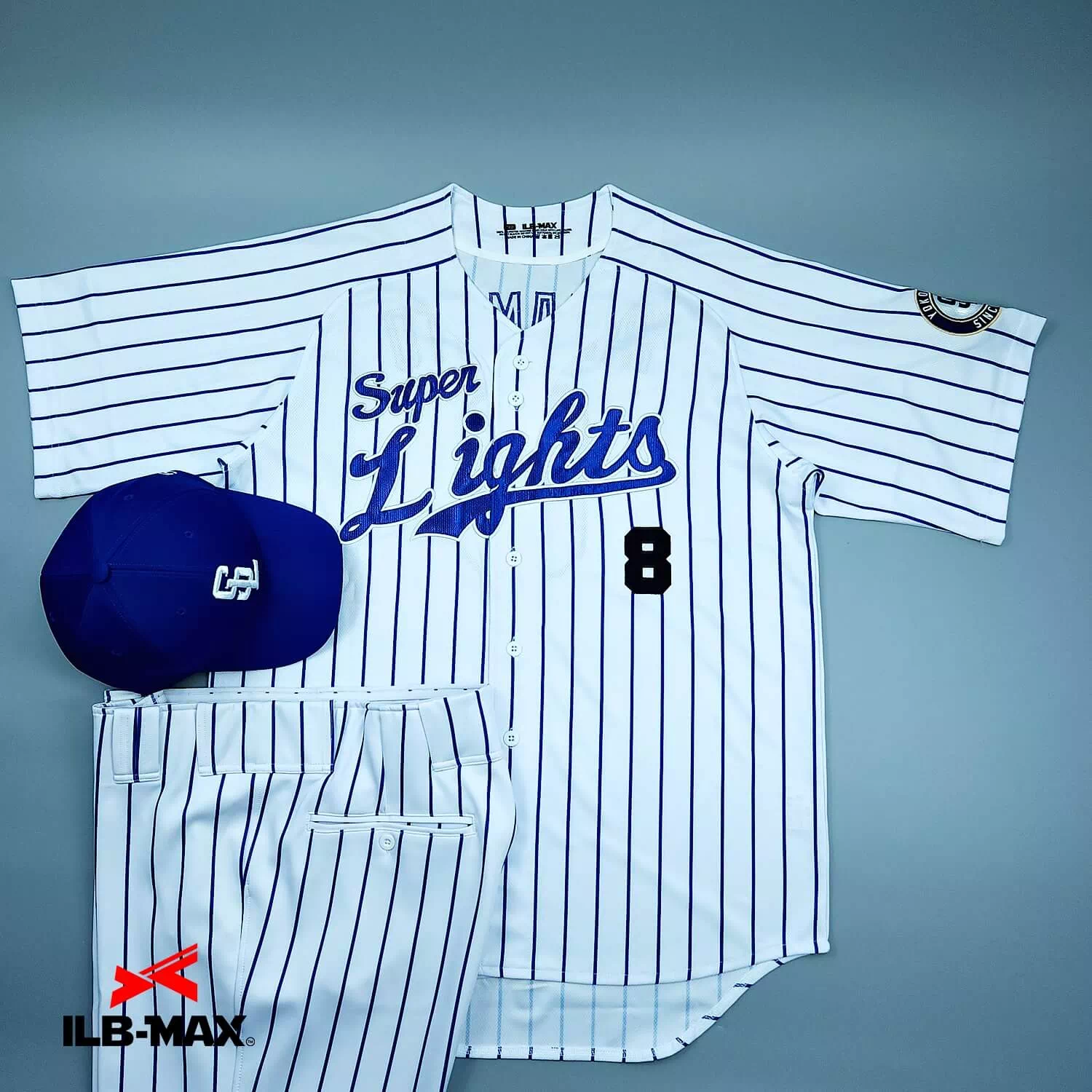 2508_Super Lights_1st 野球 ユニフォーム