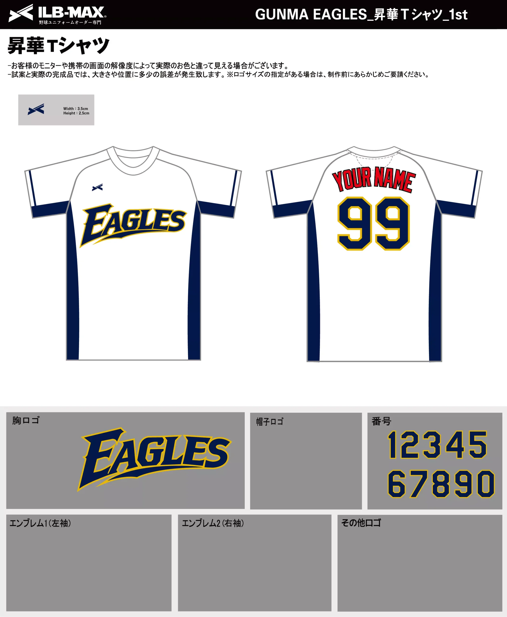 野球 ユニフォーム デザイン_GUNMA EAGLES_1st_ST.webp