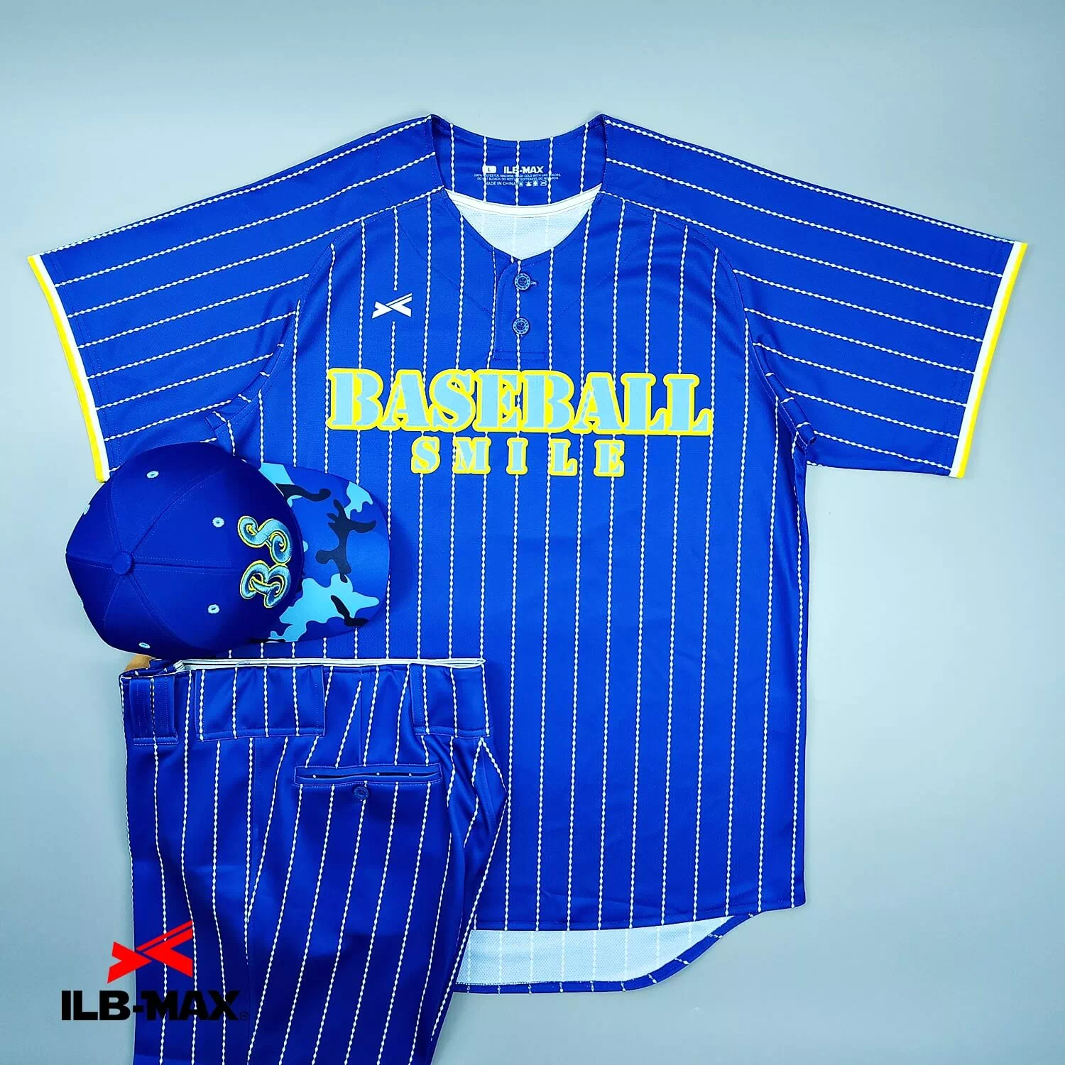 2509_BASE BALL SMILE_1st 野球 ユニフォーム