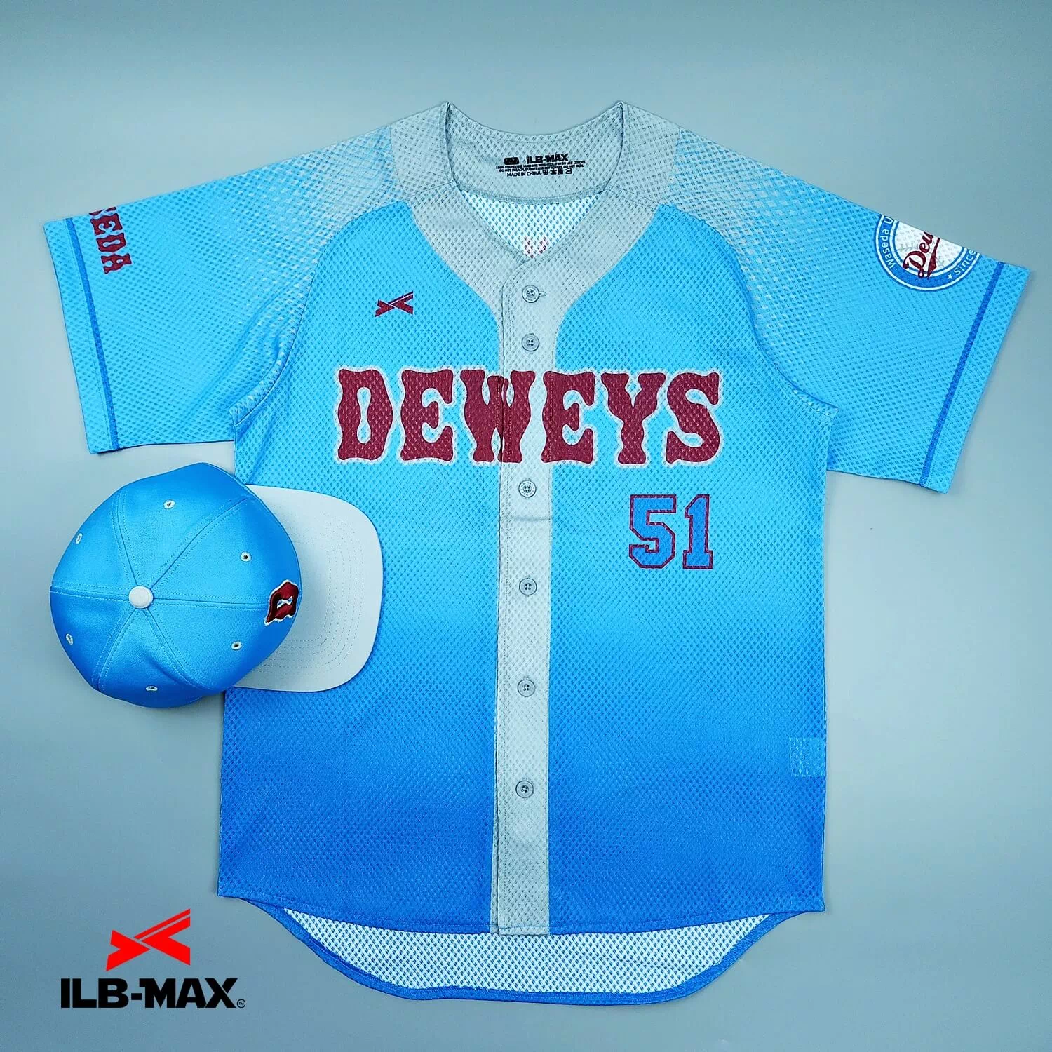 2509_DEWEYS_1st 野球 ユニフォーム