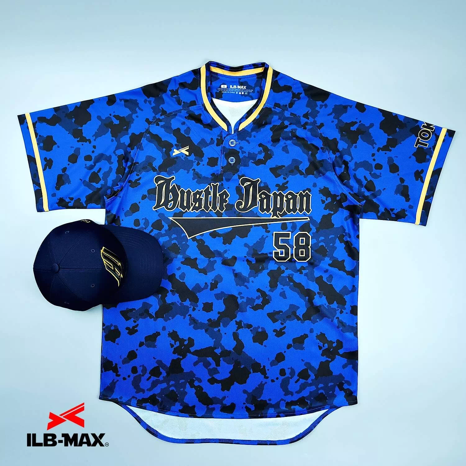 2509_Hustle Japan_2nd 野球 ユニフォーム