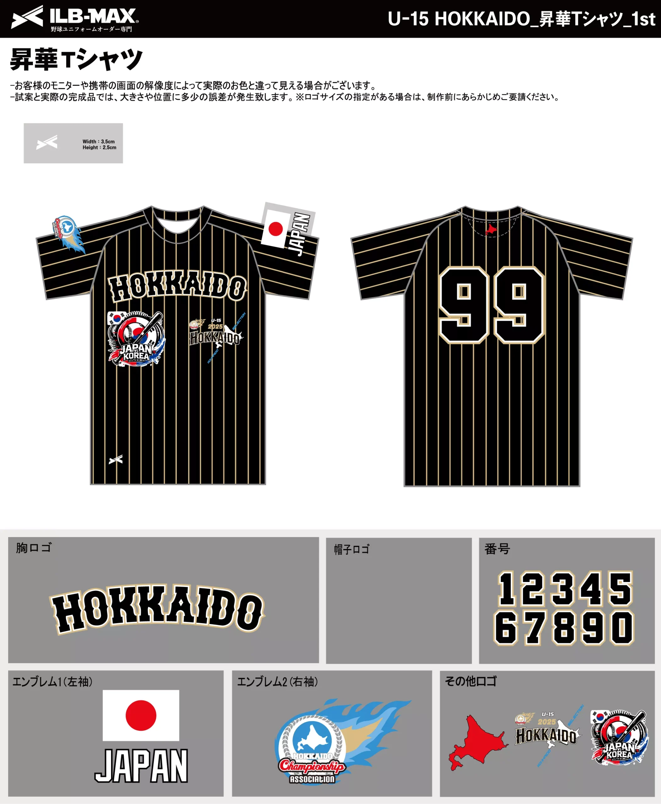 野球 ユニフォーム デザイン_U-15 HOKKAIDO_1st_ST.webp