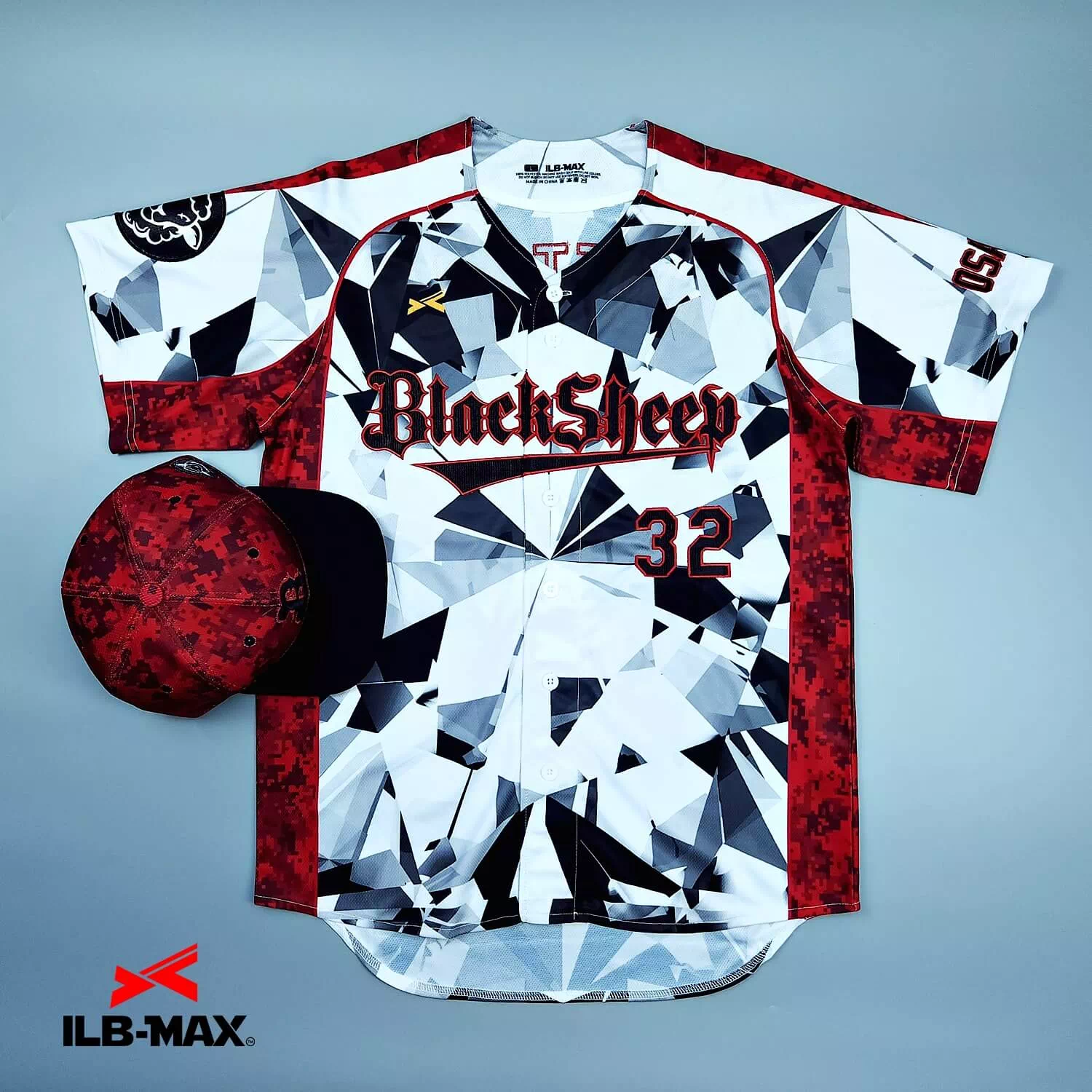 2510_BLACK SHEEP_1st 野球 ユニフォーム