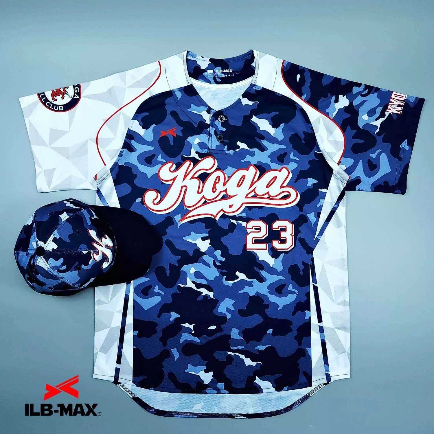 2510_KYOTO Koga_1st 野球 ユニフォーム