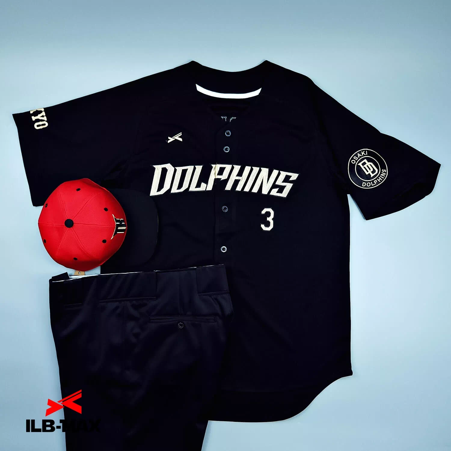 2510_OSAKI DOLPHINS_1st 野球 ユニフォーム