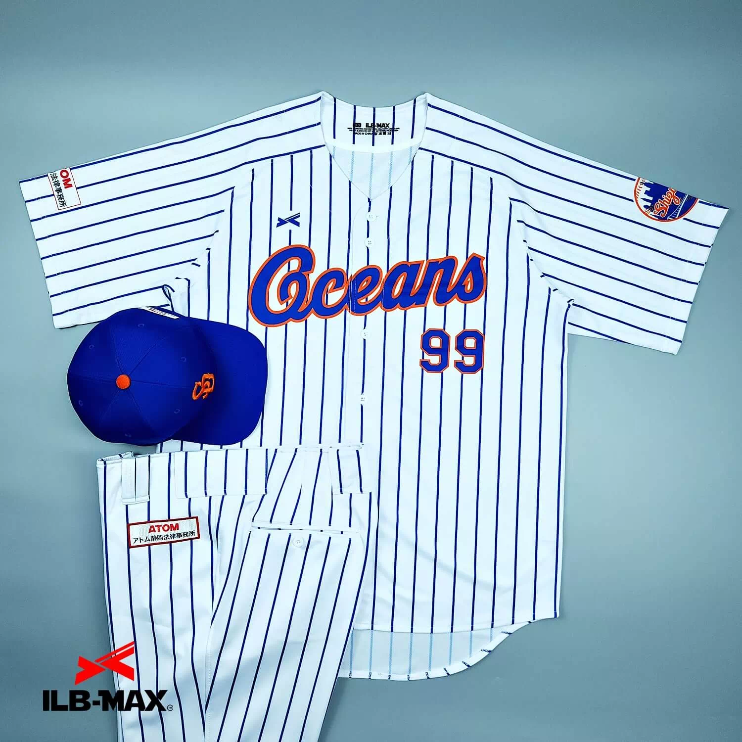 2510_SHIZUOKA OCEANS 野球 ユニフォーム
