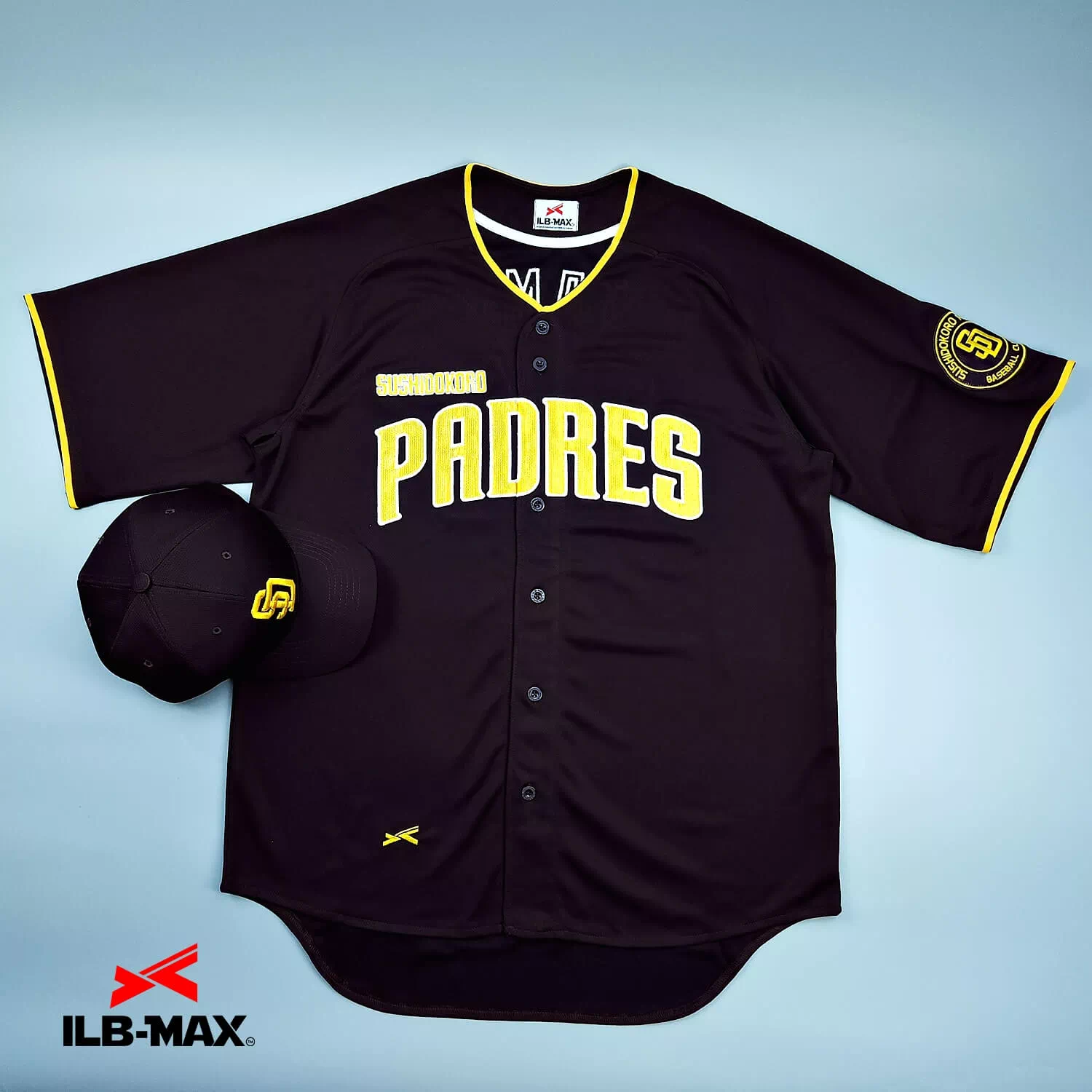 2510_SUSHIDOKORO PADRES_1st 野球 ユニフォーム