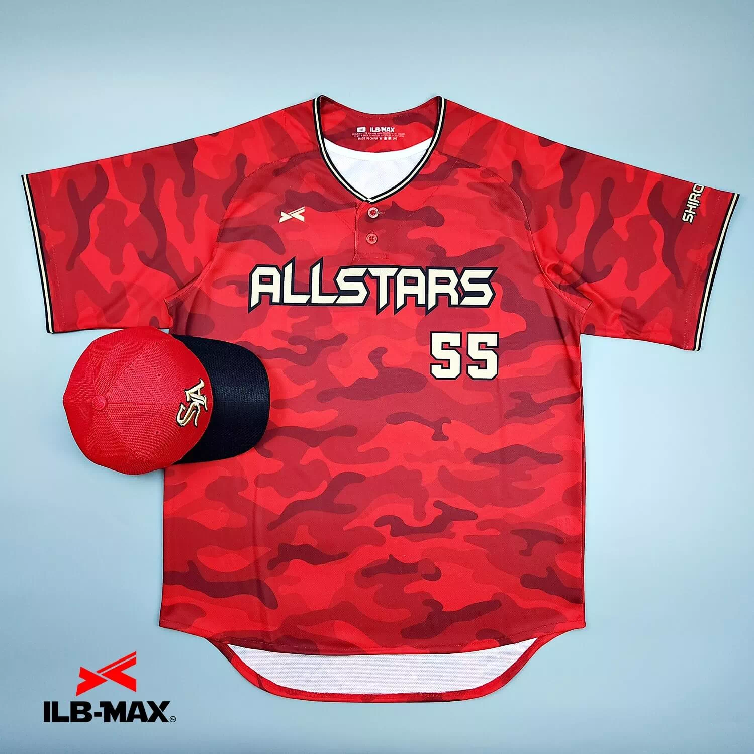 2510_Shirogane AllStars_1st 野球 ユニフォーム