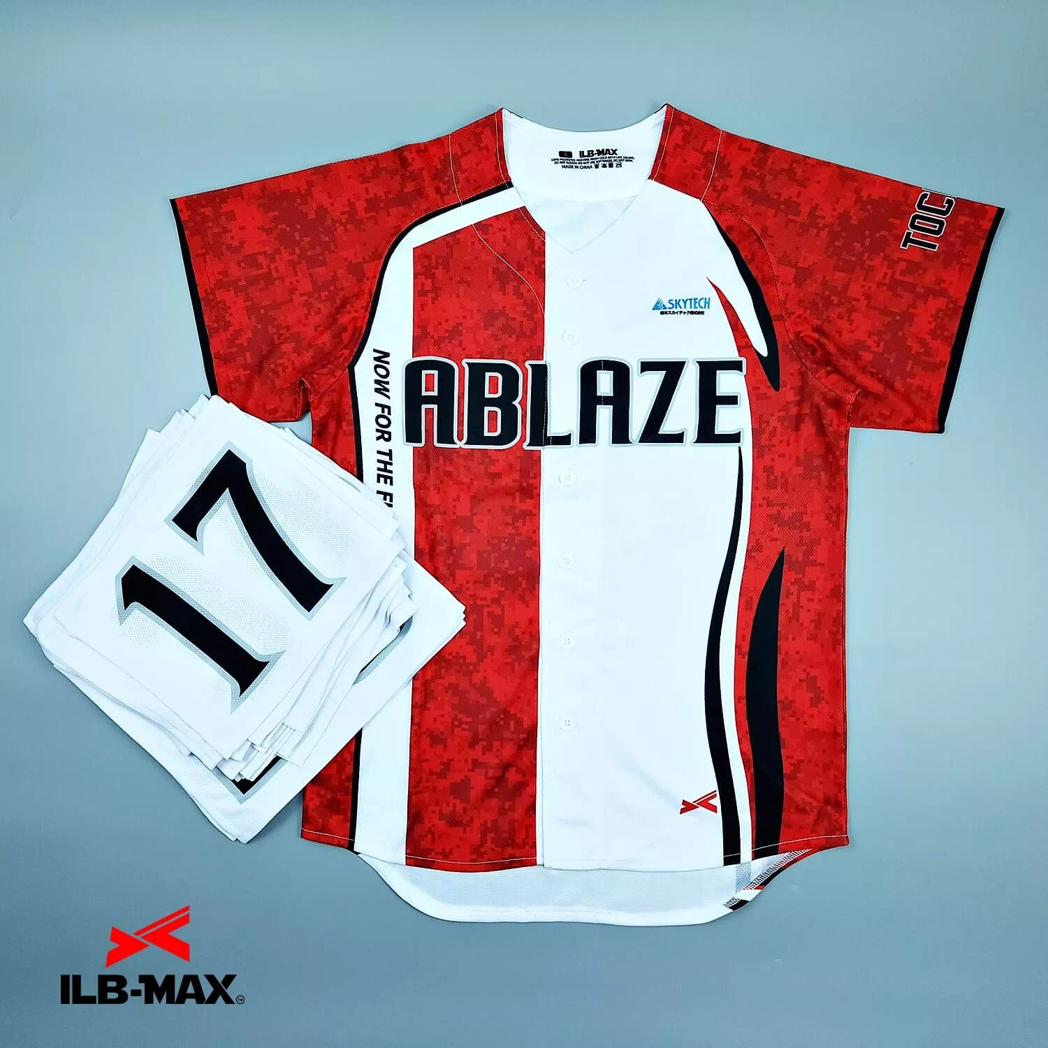 2510_TEAM ABLAZE_2nd 野球 ユニフォーム