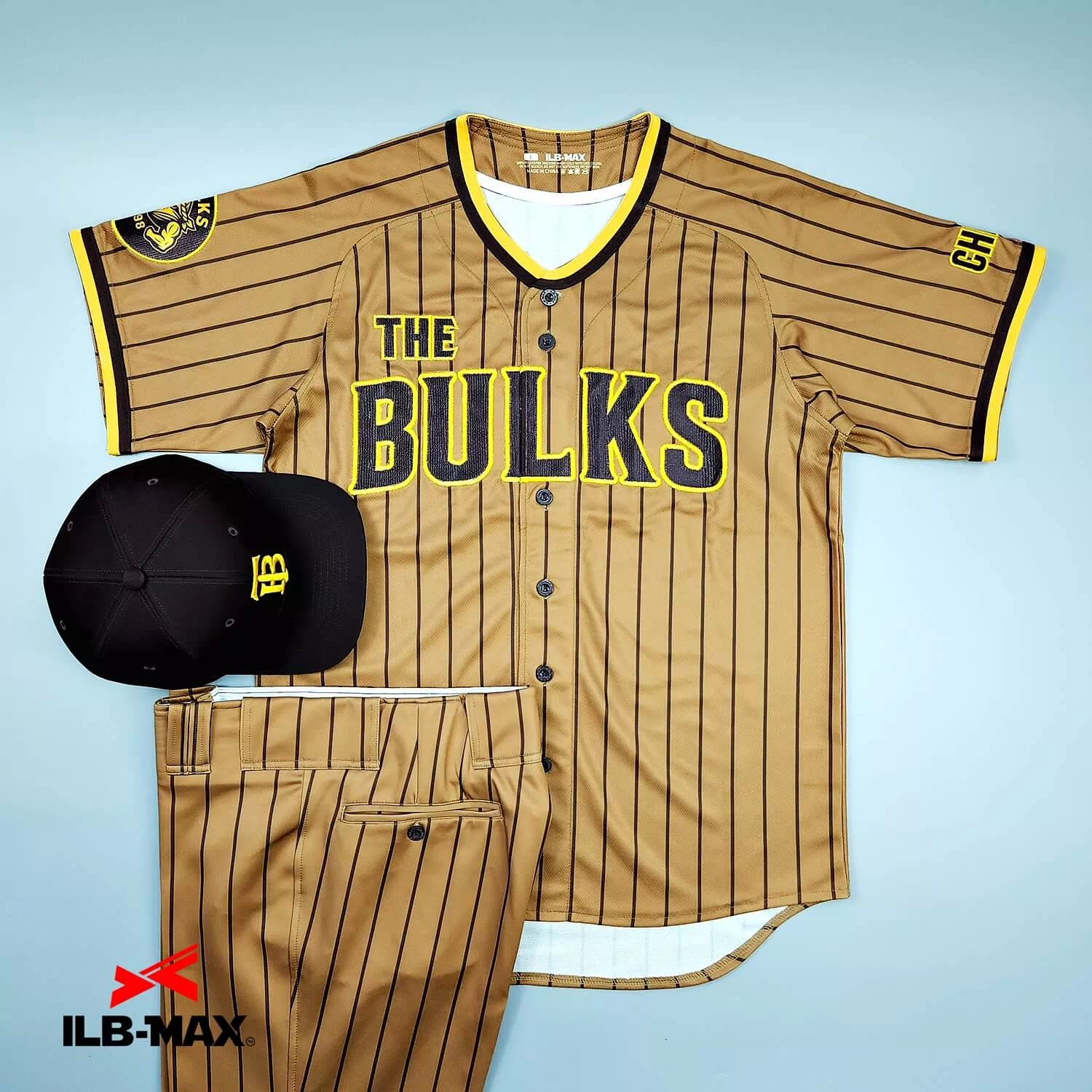 2510_THE BULKS_1st 野球 ユニフォーム