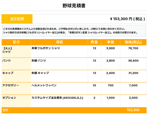 260226_YAMAGUCHI POKER'S_ユニフォーム1st新規_野球見積書
