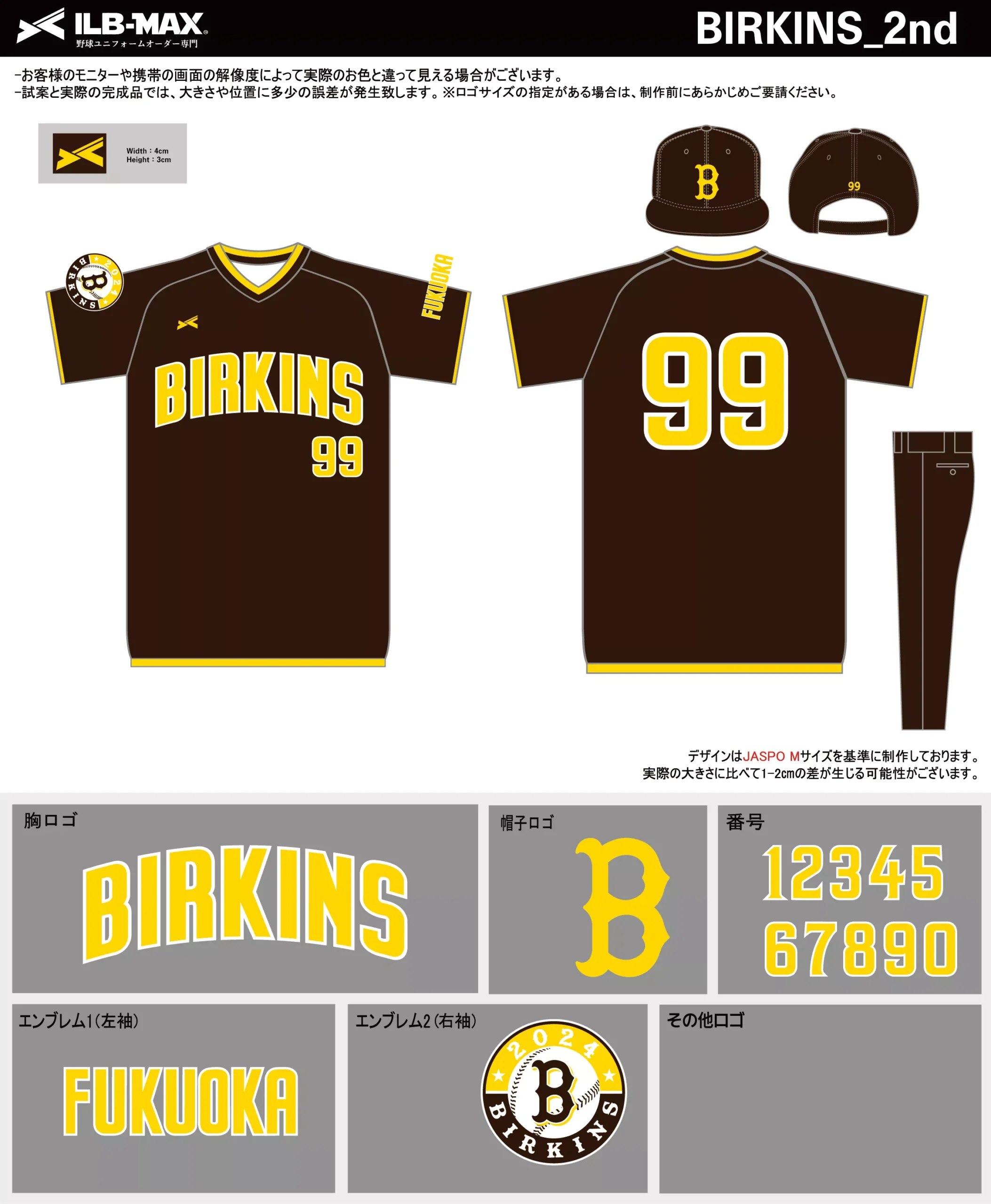 野球 ユニフォーム デザイン_BIRKINS_2nd.webp